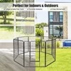 Promotions Gyvūnų aptvaras, 80x101 cm panelės, Juodas plienas