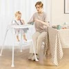 Promotions Aukšta kėdutė, 4-in-1 konvertuojama kūdikių ir mažylių kėdutė, 67x67x87 cm, pilka