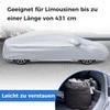 Promotions Automobilio uždangalas, 431x165x119 cm, sidabrinė