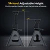 Promotions Automobilio kėlimo stovai, 27.9x25.4x35.6-58.4 cm, juoda
