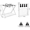 Promotions Lagaminų stovas, 68x43x56 cm, baltas