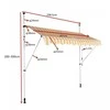 Promotions Balkono markizė, 300x120 cm, Aliuminis, Poliesterio audinys
