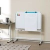 Promotions Mobilus balta lenta, 50,8x127x167,6-199,4 cm, Juoda