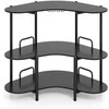 Promotions Baro stalas, 121,9x66x101,6 cm, rudos spalvos, juodas