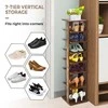 Promotions Batų stovas, 27,9x25,4x110,5 cm, baltas