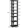 Promotions Batų stovas, 27,5x26,5x110 cm, juodas