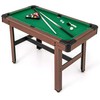 Promotions Biliardo stalas, 122x61x76 cm, Rudas ir Žalias