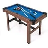 Promotions Biliardo stalas, 122x61x76 cm, rudos ir mėlynos spalvos