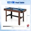 Promotions Biliardo stalas, 122x61x76 cm, rudos ir mėlynos spalvos