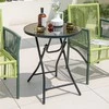 Promotions Bistro stalas, 58.4x67.3 cm, juodos spalvos