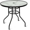 Promotions Bistro stalas, 80x80x71 cm, juodas