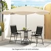 Lauko baldų komplektas Promotions Lauko bistro stalo komplektas, 71x71x89 cm, Juodas