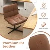 Promotions Biuro kėdė, dengta PU oda, 69.9x69.9x76.2-88.9 cm, ruda