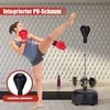 Promotions Bokso kamuolys su stovu, 140x48 cm, Juodas