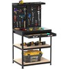 Promotions Darbo stalas, 81x41x156 cm, Juodas