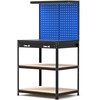 Promotions Darbo stalas, 81x41x156 cm, Tamsiai mėlynas