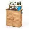 Promotions Lauko sodinimo stalas darbui, 86.4x45.7x119.4 cm, natūralios spalvos
