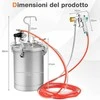Promotions Dažų purškimo pistoletas, 15L, 33x33x56 cm, Pilka