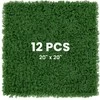 Promotions Dirbtinės žolės sienų plokštės, 50,5x50,5 cm, žalia