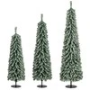 Promotions Dirbtinės Kalėdinės eglutės, 3 dalių rinkinys, 120x35x20 cm 150x44x25 cm 180x55x30 cm, Žalia Juoda