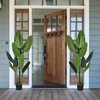 Promotions Dirbtinis augalas, tropinis palmės monstera gyvatės augalas, 160 cm, žalias