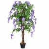 Promotions Dirbtinis augalas medis, vijokliniai gėlių žiedai, 150 cm