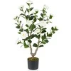 Promotions Dirbtinė kamelijų medelis, 91,4 cm, balta