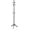 Promotions Paltų Stovas, Reguliuojamas Medienos, 49.5x49.5x138.4 cm, Pilkas