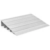 Promotions Durų slenksčio įvažiavimo rampos, aliuminis, 86.4x41.9x7.6 cm, sidabrinės spalvos