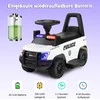 Promotions Elektrinis policijos automobilis, 62x44x43 cm, Rožinis