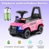 Promotions Elektrinis vaikiškas policijos automobilis, 62x44x43 cm, rožinis