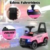 Promotions Elektrinis vaikiškas policijos automobilis, 62x44x43 cm, rožinis