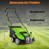 Promotions Elektrinis vejapjovės aeratorius ir skarifikatorius, 109x64x113 cm, žalias