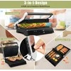 Promotions Elektrinis grilis, 3-in-1 panini keptuvė, 35x30x14 cm, juoda