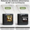 Promotions Elektrinis kompostuoklis, 33,5x26x34 cm, Juodas