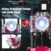 Promotions Elektrinis motociklas, 91x48x64 cm, rožinis