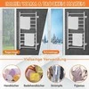 Promotions Elektrinis rankšluosčių džiovintuvas, 53x11x86 cm, nerūdijančio plieno