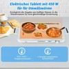 Promotions Elektrinis maisto šildytuvas, 65,5x35,5x16,5 cm, sidabro spalvos