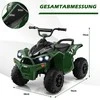 Promotions Elektrinis vaikiškas keturratis, 96x58x70 cm, Raudonas