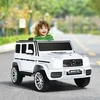 Promotions Elektrinis vaikiškas automobilis, Mercedes-Benz G63, 105.5x62x54.5 cm, Baltas