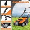 Promotions Elektrinis skarifikatorius ir vejos aeratorius, 109x64x113 cm, žalias ir juodas