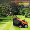 Promotions Elektrinis skarifikatorius ir vejos aeratorius, 109x64x113 cm, žalias ir juodas
