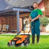 Promotions Elektrinis skarifikatorius ir vejos aeratorius, 109x64x113 cm, žalias ir juodas