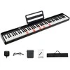 Promotions Elektrinis pianinas, 126x21x7 cm, Juodas
