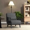 Promotions Fotelis Lova, 184x65x29 cm, Tamsiai Pilka