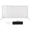 Promotions Futbolo atmušimo tinklas, 375x151x185 cm, juoda ir balta