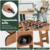 Promotions Stalo futbolo stalas, 69x60x71 cm, natūralus