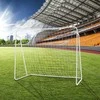 Promotions Futbolo vartai, 213,4x152,4x76,2 cm, balti