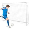 Promotions Futbolo vartai, 213,4x152,4x76,2 cm, balti