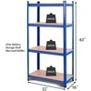 Promotions Sandėliavimo lentyna, reguliuojama, sunkiųjų sąlygų, 4 lygiai, 76,2x30,5x152,4 cm, mėlyna